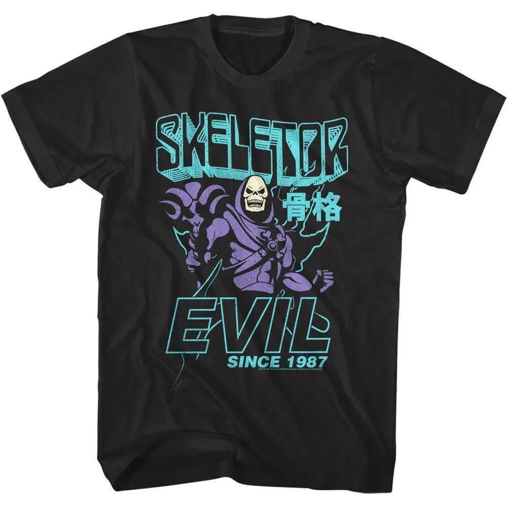 Skeletor Evil Since 987 Retro Villain Fan T-Shirt